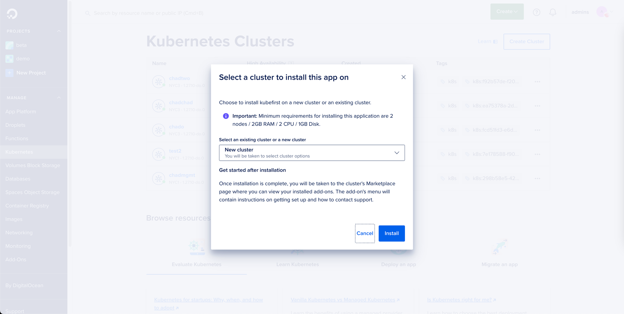 Instant Kubernetes GitOps From the DigitalOcean Marketplace